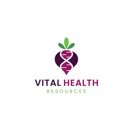 Vital Health Resources Logo Design by smitadesign