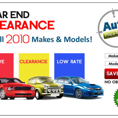 Catchy Autmotive Banner Ad Design by DPNKR