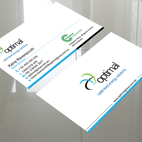 Design Create new business cards for Optimal Group por bleubird