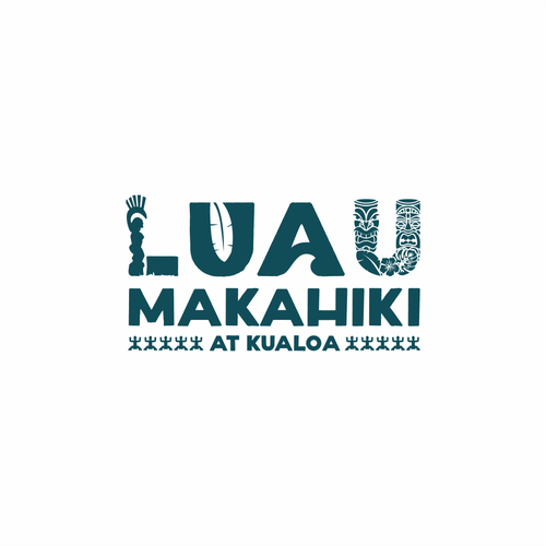 Hawaiian Luau Logo Design by Creative Owl Std