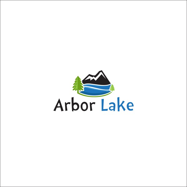 logo for lake concept