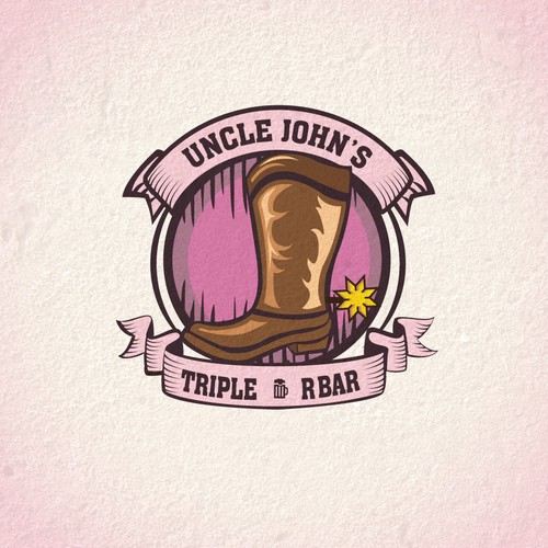 RRR Bar logo contest Design by chiran2018