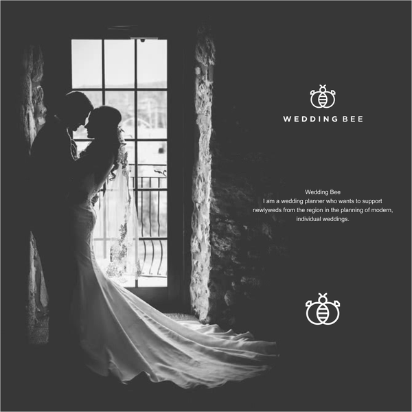 Design by ArtGo® titled "Wedding Bee"