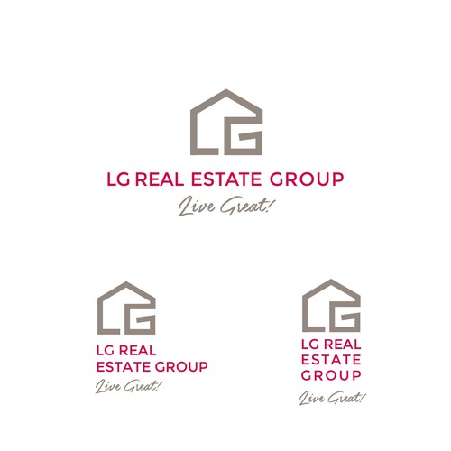 Create a modern, bold, and sleek logo for LG Real Estate Group Design by Ana Carri