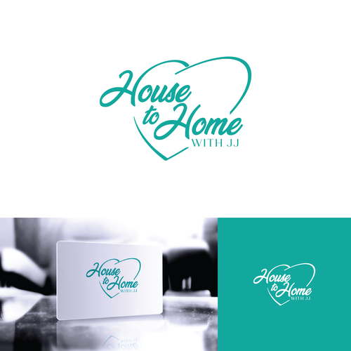 "House to Home with JJ" REAL ESTATE AGENT LOGO!! Ontwerp door @Farras