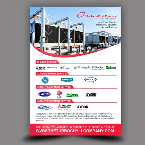 The TurboChyll Company Line Card Design by chandrayaan.creative