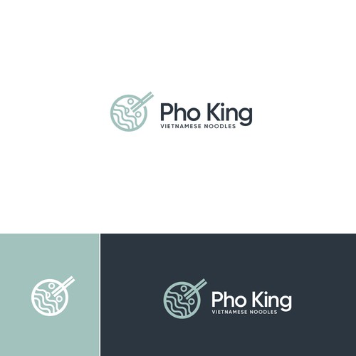 I am looking for logo Pho King for my Restaueant, pho is name of noodle very popular in Veitnam. Design by m å x