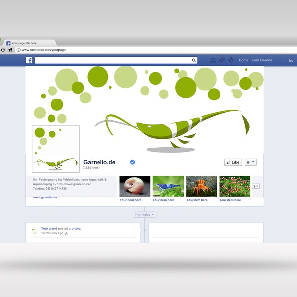 Design by Dany Z Jones titled "Cover Facebook"