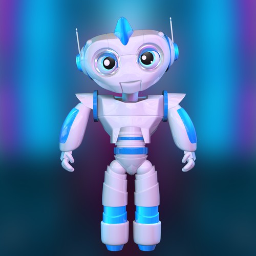 Create a minimalistic avatar for an AI life assistant Diseño de fabianlinares