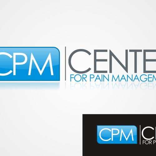 Center for Pain Management logo design デザイン by vicafo