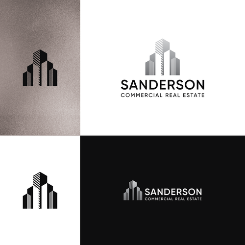 BlindBさんのBring the heat! - Sanderson Commercial Real Estate Logo & Websiteデザイン