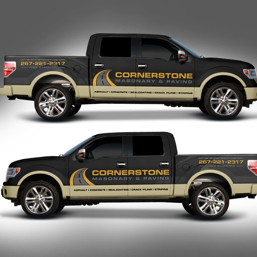 Truck wrap Design by J.Chaushev