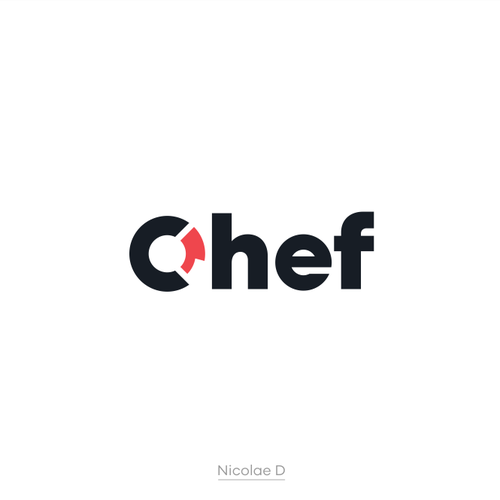"CHEF": Food & Cooking Social Media Logo Design by Nicolae D