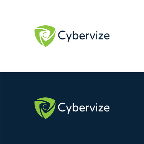 Logo & Style Cybervize Design by 27dezines