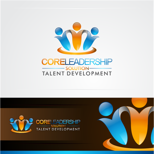 logo for Core Leadership Solutions  Design by Erland™