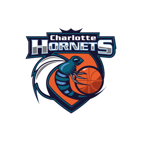 Community Contest: Create a logo for the revamped Charlotte Hornets! Design by omygod