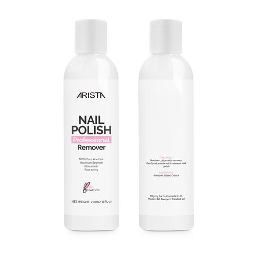 Arista Nail Polish Remover Design by DesignSBS