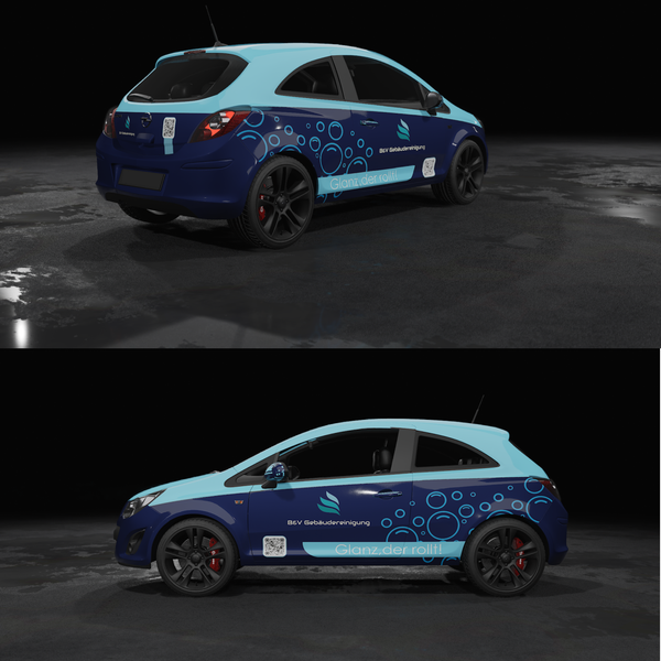 Opel Corsa – Premium Wrap Design (Oracal 970RA)