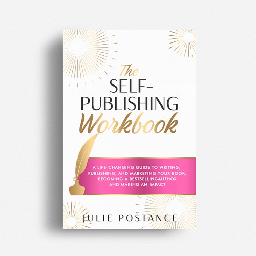 Stunning high quality professional cover for book on self-publishing Design by Yna