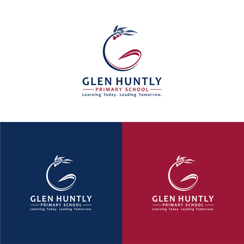 Designs glen huntly primary school logo design logo brand