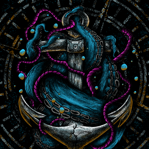 Nautical Tee Shirt Concept Design by SCYPH.Studio