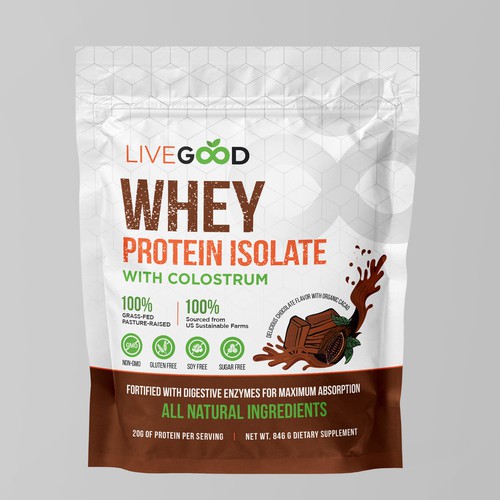 NEW - ***GUARANTEED PRIZE*** Packing Design for Protein Powder Design by M.Siddique