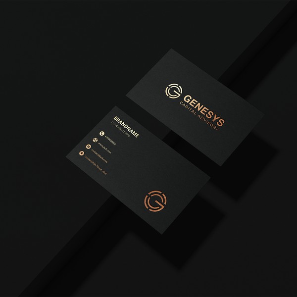 Design by SiddhArt titled "Genesis Capital logo"