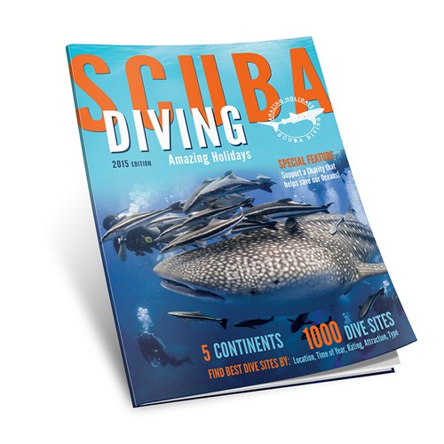 eMagazine/eBook (Scuba Diving Holidays) Cover Design Réalisé par pop ● design