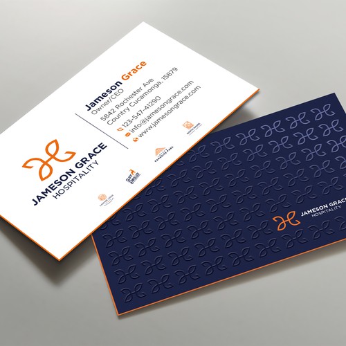 Create a modern and clean business card for a parent company with 4 subsidiaries Design by prosenjit_P