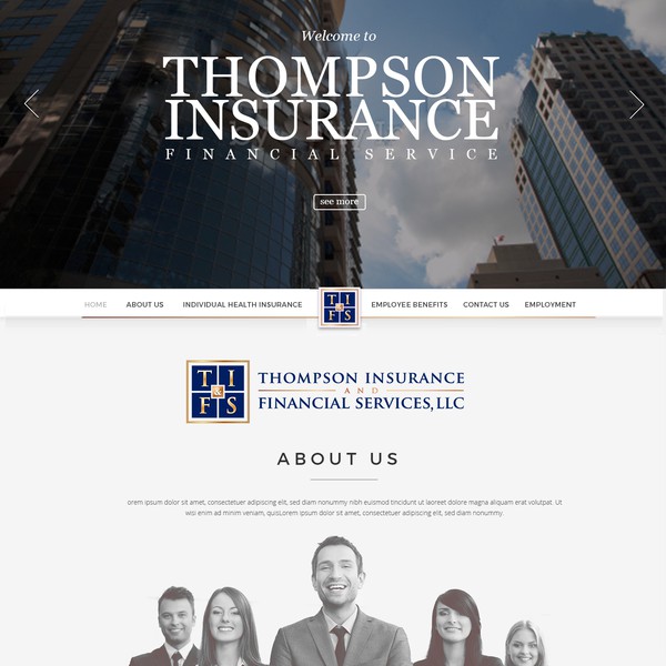 Thompson Insurance Website
