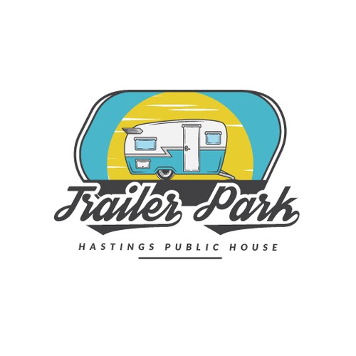 Retro Food Trailer logo needed😁 Design by CHAMBER 5