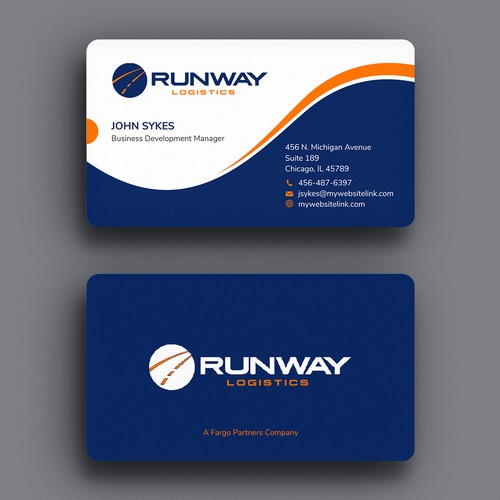 Design di Runway Logistics Business Card di Xclusive16