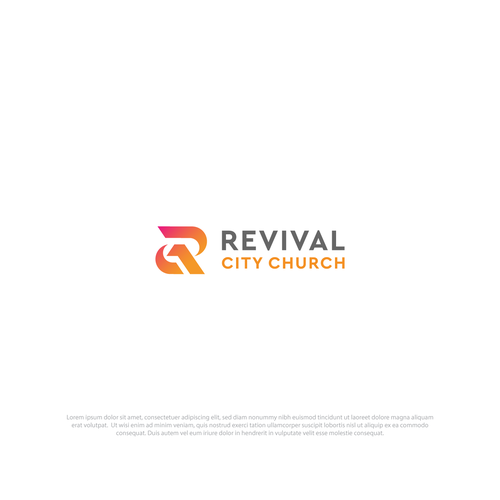 Modern church logo Design by mugoberkah