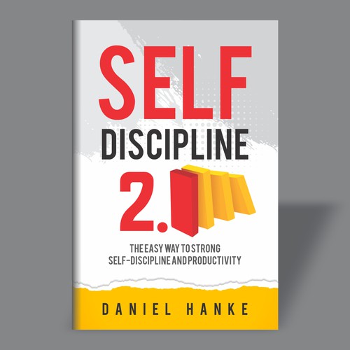 Book cover for a book about SELF-DISCIPLINE Design by Songv™