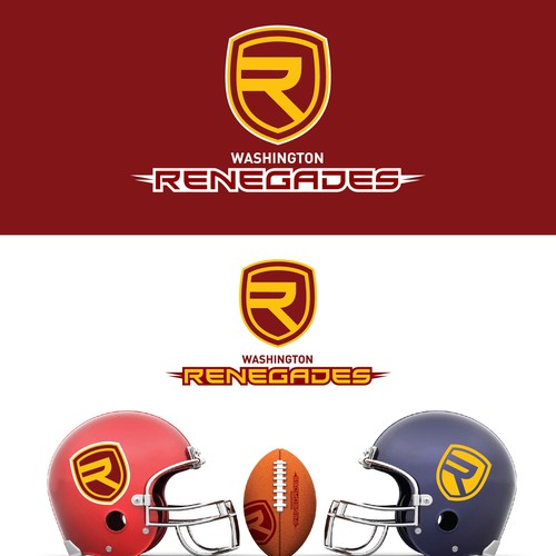 Community Contest: Rebrand the Washington Redskins  Design by Alexey Efimenko