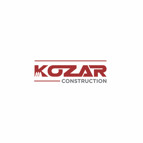 Simple Construction Company Logo with Creativity Design réalisé par Kinong21