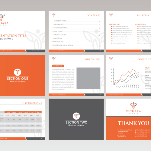 Powerpoint Template For A Company Trying To Prevent Medical Errors その他 ビジネス 広告 コンペ 99designs