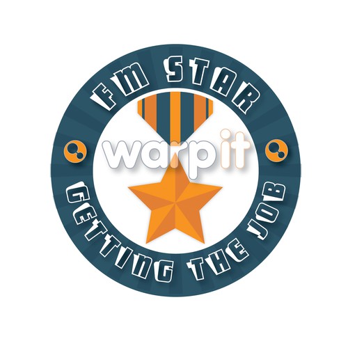 Design a pin badge for the service team!! Design von bor6es