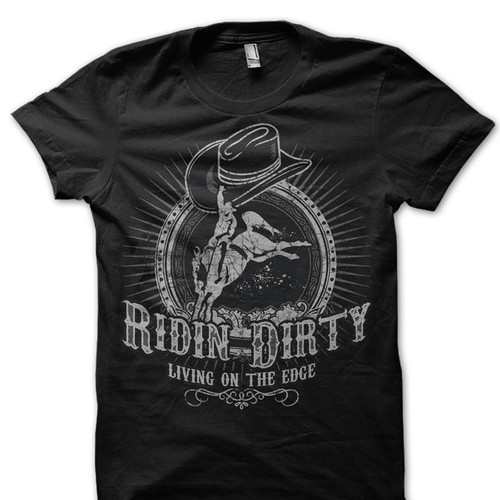 T-shirt designs for Ridin' Dirty clothing Réalisé par Graphic Inside