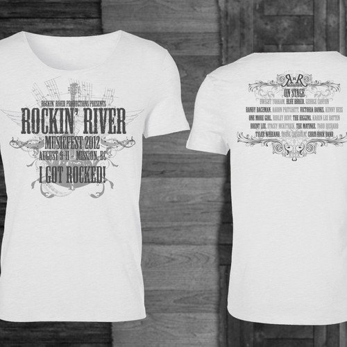 Cool T-Shirt for Country Music Festival Design von greenbutho78