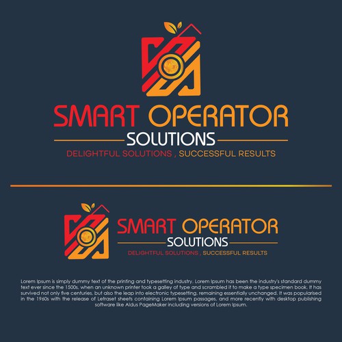 SOS, Smart Operator Solutions logo design Design by multigraphicz™