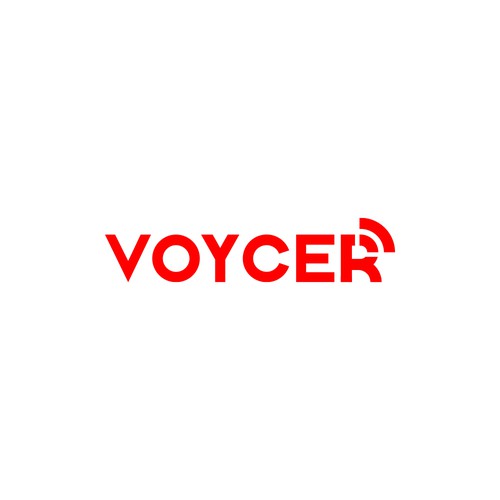 Clean, modern, Voycer logo for B2B community platform for consumer brands Design by Advancedlesigner