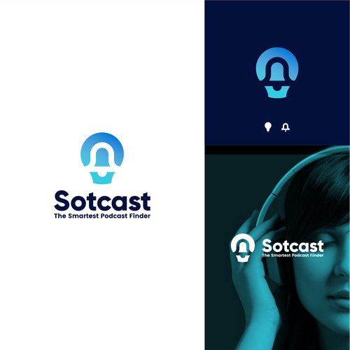 Innovative audio app needs a powerful standout logo Design by Zea Lab