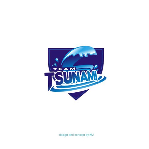 Create the next logo for Team Tsunami Diseño de designedbyjeriz▲