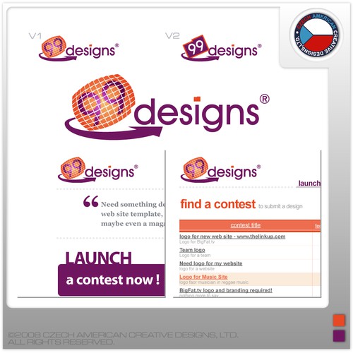 Logo for 99designs Design by BombardierBob™