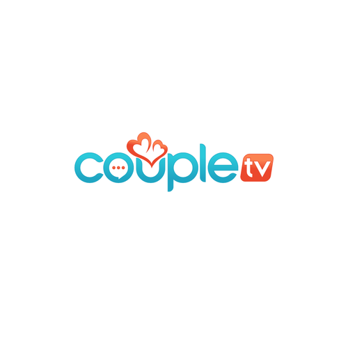 Couple.tv - Dating game show logo. Fun and entertaining. デザイン by Sufiyanbeyg™