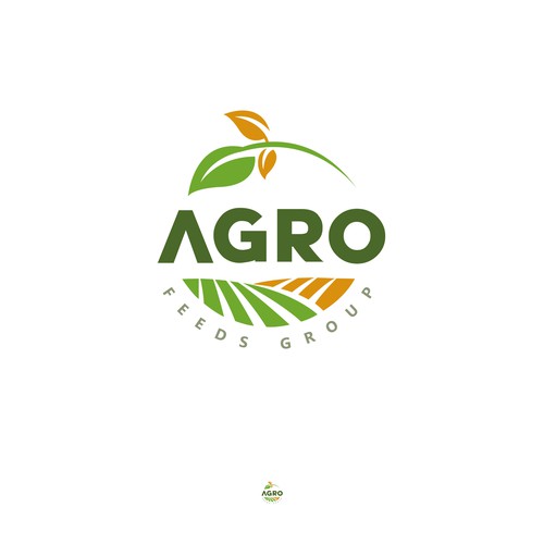 A strong logo design that display trust, strength and our connection to agriculture produces Design by Owlman Creatives