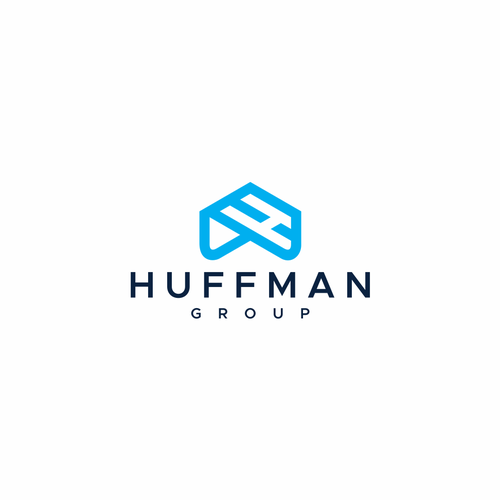 Huffman Group Logo Design by SendapSendup