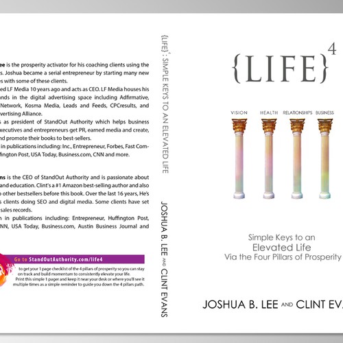 Create an Epic book cover for entrepreneurs looking to achieve true prosperity Design by Pagatana