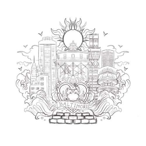 Design-Entwurf in der Kategorie Aufkleber von Eliza Osmo